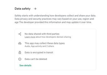 محافظت از داده‌ها در گوگل پلی