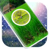 paris.greenery.clock.lwp