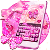 keyboard.theme.pink.love.butterfly