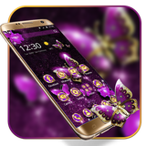 purple.butterfly.luxury.golden.theme