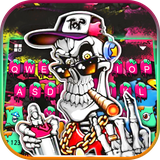 com.ikeyboard.theme.graffiti.smoke.skull