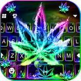 com.ikeyboard.theme.luminous.smoke.weed