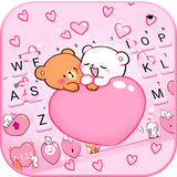 com.ikeyboard.theme.pink.teddy.love