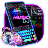 keyboard.theme.music.dj.lights