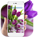 launcher.romantic.valentine.action.game.pink.purple.tulips