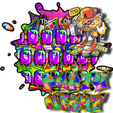 keyboard.theme.party.graffiti.cool