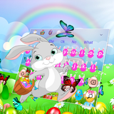 keyboard.theme.easter.bunny.eggs.festival