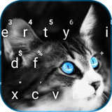 com.ikeyboard.theme.blue.eye.kitty.cat