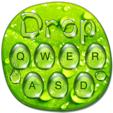 keyboard.theme.green.water.drop