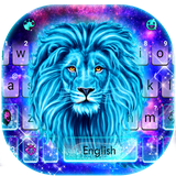 com.ikeyboard.theme.galaxy.neon.lion