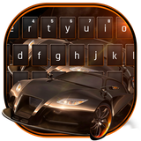 keyboard.theme.sport.car.racing.black