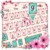 keyboard.theme.flowers.wall.girly
