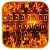 keyboard.theme.flaming.fire.gold