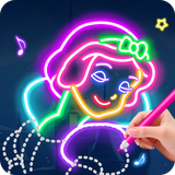 com.colorjoy.Learn.to.draw.glow.princess