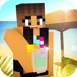 games.fatlion.crafting.building.minecraft.beach.party.games.free.dancing.queen.sea.summer.vacation.dress.up.girl.sandbox.mcpe