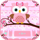 com.ikeyboard.theme.pink.owl