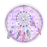 keyboard.theme.dreamcatcher.dreamy.purple