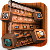 book.shelf.wooden.theme
