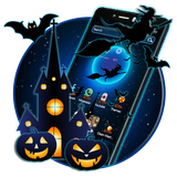 halloween.spooky.bat.pumpkin.wallpaper