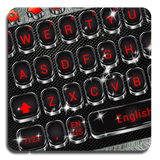 keyboard.theme.gun.metal.cool.shiny