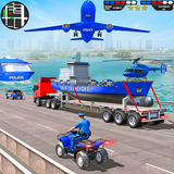 us.police.cop.car.transporter.truck2019