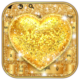 keyboard.theme.love.gold.glitter