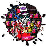 keyboard.theme.graffiti.hip.pop