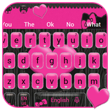 keyboard.theme.black.pink.heart