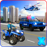 com.xspark.US.Police.Hummer.Car.ATV.Quad.Bike.City.Gangster.Criminal.Chase