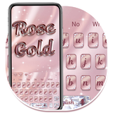 keyboard.theme.rose.gold.silk.diamond