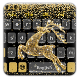 keyboard.theme.shiny.star.gold.deer