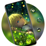 theme.abstract.simple.girl.anime.bright.firefly.dark.world.andriod.wallpaper