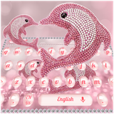 keyboard.theme.glitter.crystal.dolphin