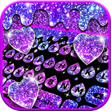 com.ikeyboard.theme.galaxy.drop.heart