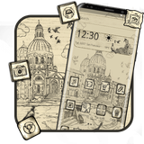 sketch.ancient.europe.city.theme