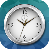 comida.clock.wallpaper.luxurysilver