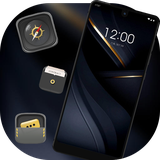 theme.abstract.simple.black.golden.supple.launcher.wallpaper