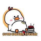 com.wallpaperhdoffline.chickendinnersticker