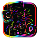 designs.colorful.horse.theme