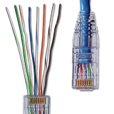 com.cutestockfootage.ethernetrj45cablescolors