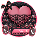keyboard.theme.black.lace.heart.pink