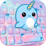 com.ikeyboard.theme.lovely.unicorn.whale
