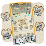 golden.heart.love.themes