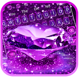 keyboard.theme.luxury.diamond.purple.shiny
