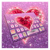 keyboard.theme.glitter.diamond.heart