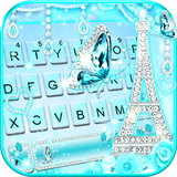 com.ikeyboard.theme.diamond.paris.butterfly