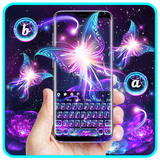 keyboard.theme.neon.butterfly.sparkle