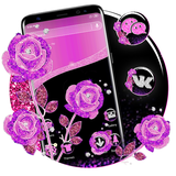 purple.rose.launcher.theme