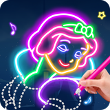 com.colorjoy.Learn.to.draw.glow.princess