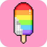 sandbox.pixel.number.coloring.book.page.art.free